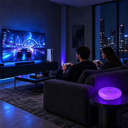 16 Color RGB Touch Dimming Donut Lamp Rechargeable Mood Light