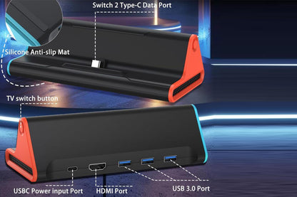 Portable Base Stand for Nintendo Switch 2
