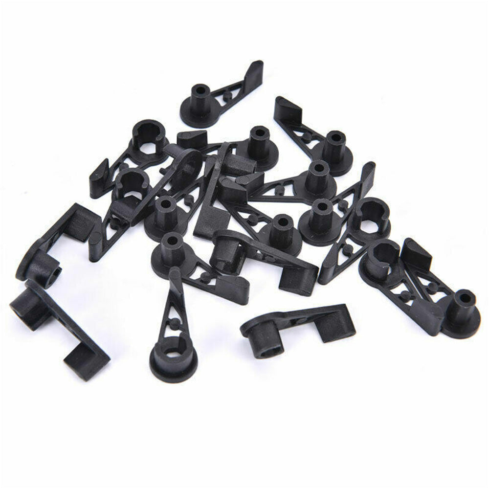 20PCS Adjustable Plant Bender Clip 360 Degrees Low Plant Training Garden Holders Black