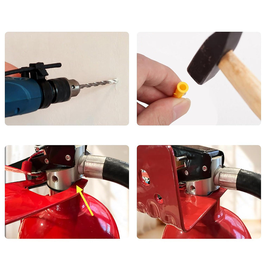 Fire Extinguisher Bracket Holder for 10lb American Style Valve Fire Extinguisher