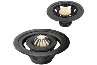 PP Baozi Maker Machine Pastry Pie Steam Bun Mold Non-Stick Beautiful Flower-Shaped Buns Mold-Black