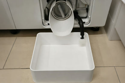 Raised Edge Washing Machine Drain Pan Set for Siemens Bosch and Samsung