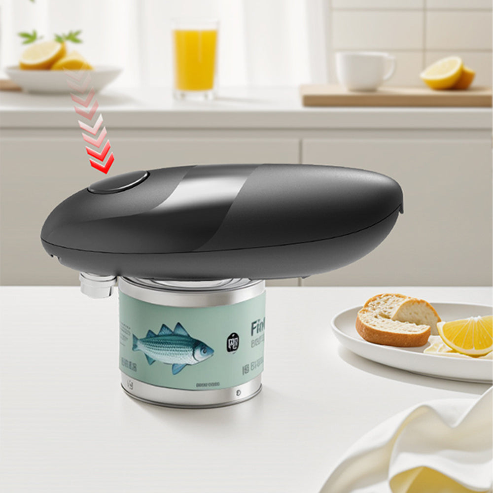 One Touch Electric Can Opener Fits All Can Sizes