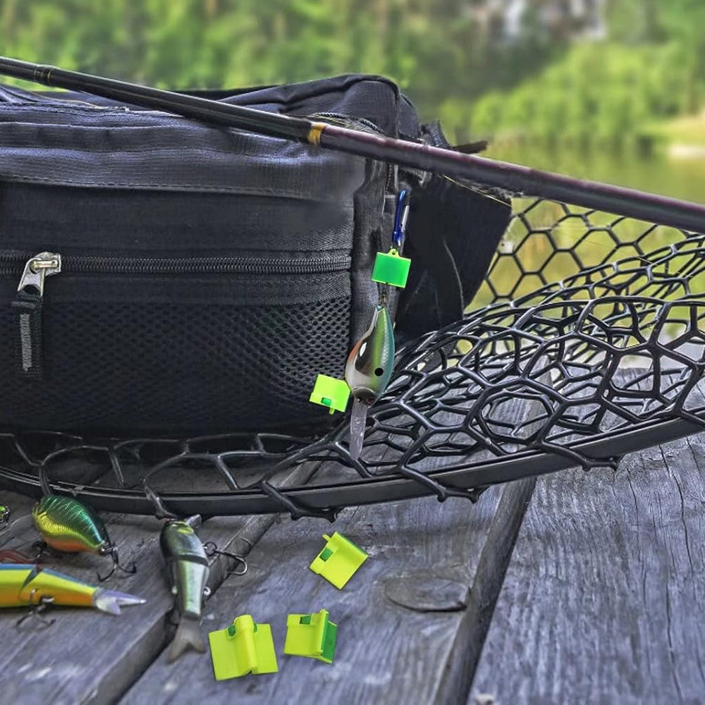 40Pcs Treble Hook Covers Fishing Hooks Protector Treble Hook Safety Cap for Fishing Lures