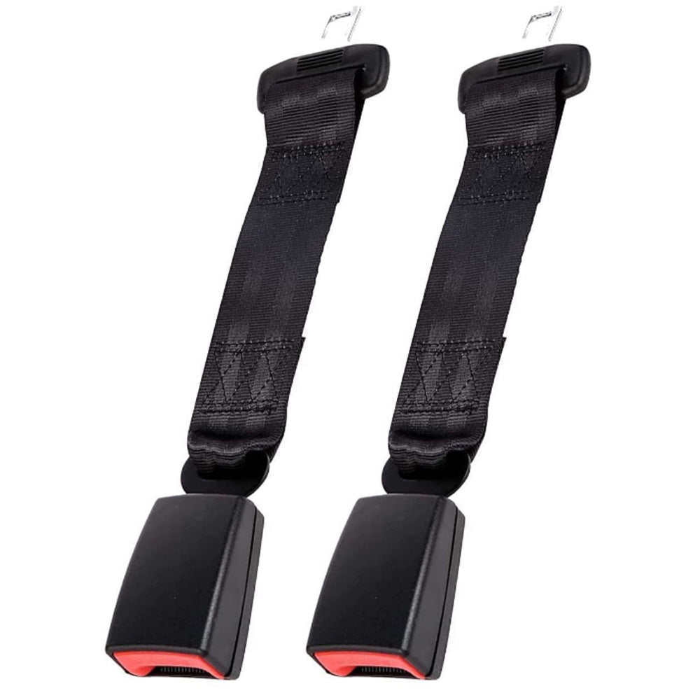 2Pcs 36cm Car Safety Belt Extender Seat Buckle Belt Car Lengthening Strap