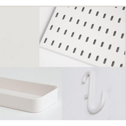 4Pcs Pegboard Combination Kit Pegboards and Accessories Modular Hanging for Organizer