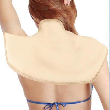 10Pcs Set Reusable Castor Oil Pack Wraps with Adjustable Elastic Straps for Neck Shoulder Chest Waist Knee Feet