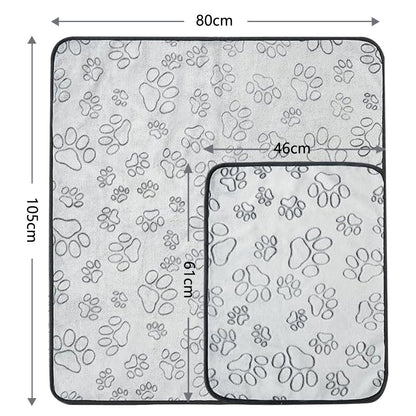 Reusable Puppy Pad Washable Dog Pee Mat Absorbent Training Mat