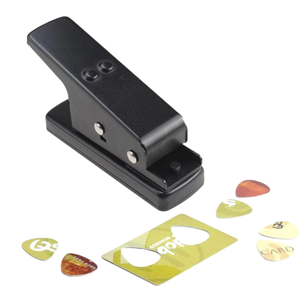DIY Guitar Pick Punch Cutter Tool-Black