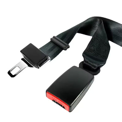 2Pcs Adjustable Car Safety Belt Extender Seat Buckle Belt Car Lengthening Strap