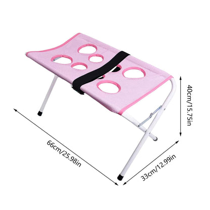 Pet Grooming Hammock Bathing Restraint Bed for Claw Car - Pink