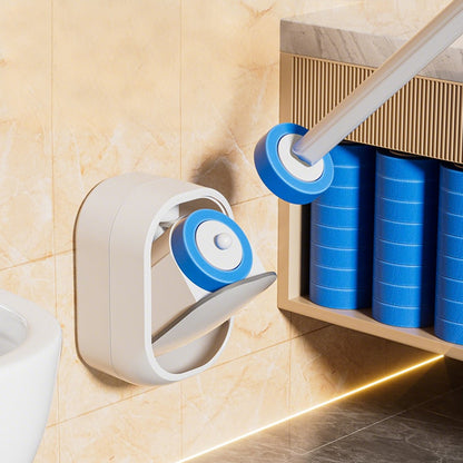 Toilet Bowl Brush with 30 Toilet Wand Refills