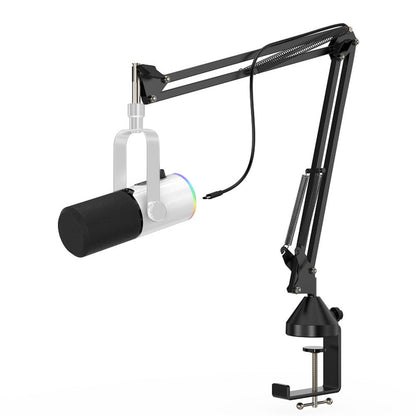 RGB Dynamic Gaming Microphone XLR/USB Interface for PC Streaming Podcast Recording Style 1