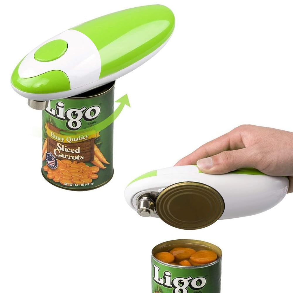 Kitchen Auto Electric Can Opener - Green