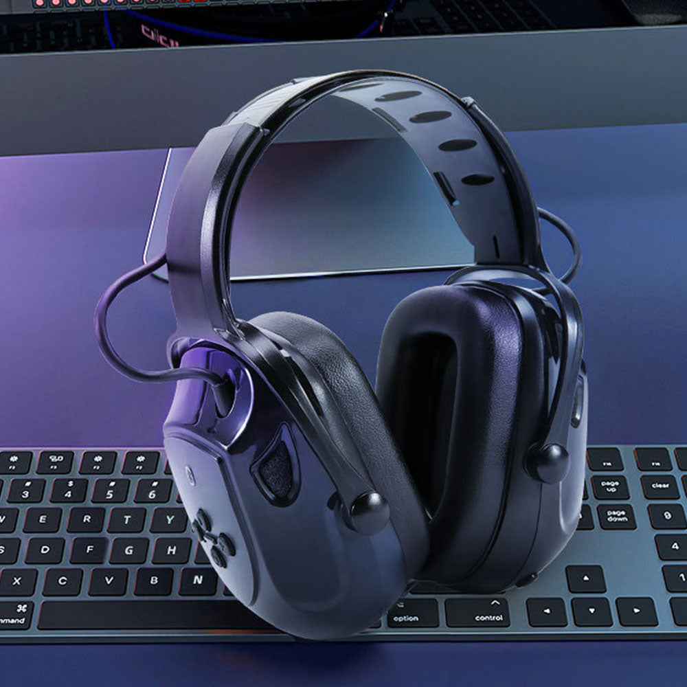 Bluetooth 5.0  Ear Muffs Electronic Noise Reduction Hearing Protection Earmuffs