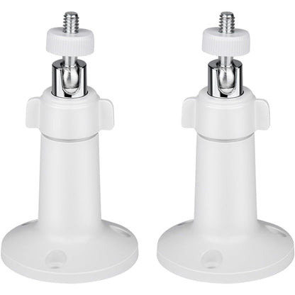 2Pcs Wall Mount for Arlo Pro Pro2 Pro3 Pro4 Ultra Essential Spotlight Camera Adjustable Bracket-White
