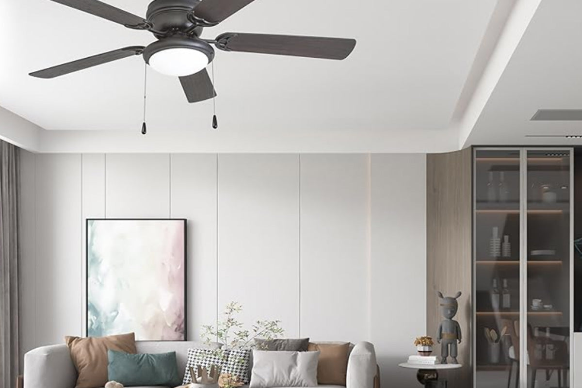 2Pcs Ceiling Fan Light Bulb Pull Chain Beaded Ball Extension Connector Decor-Bronze