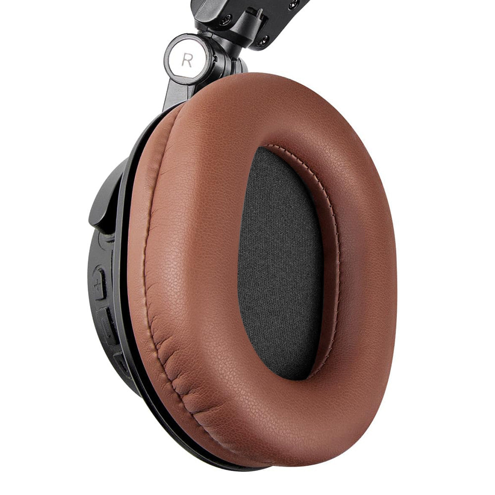 Replacement Ear Pads Compatible with Audio Technica ATH MSR7b M50 M40 M30 M20X-Brown