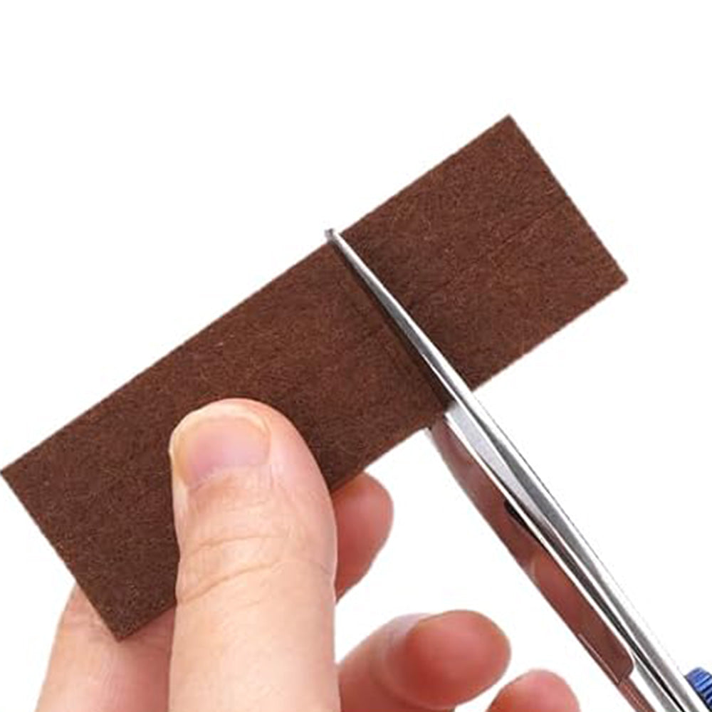 300Pcs Self Adhesive Felt Furniture Pads Scratch Resistant for Hardwood Floors-Brown