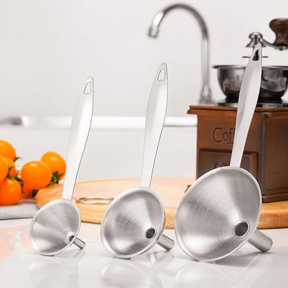 3Pcs Set Funnels Small Funnels for Filling Mini Bottle Container