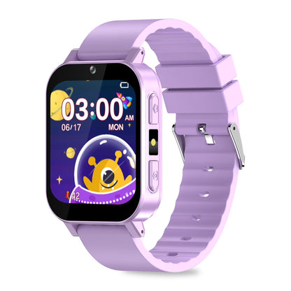 Smart Game Watch 30 Educational Games Word Learning for Boys Girls-Purple