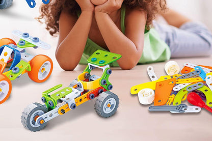 10 in 1 STEM Toys for 4+ Year Old Boy and Girl Birthday Gifts Building Toys