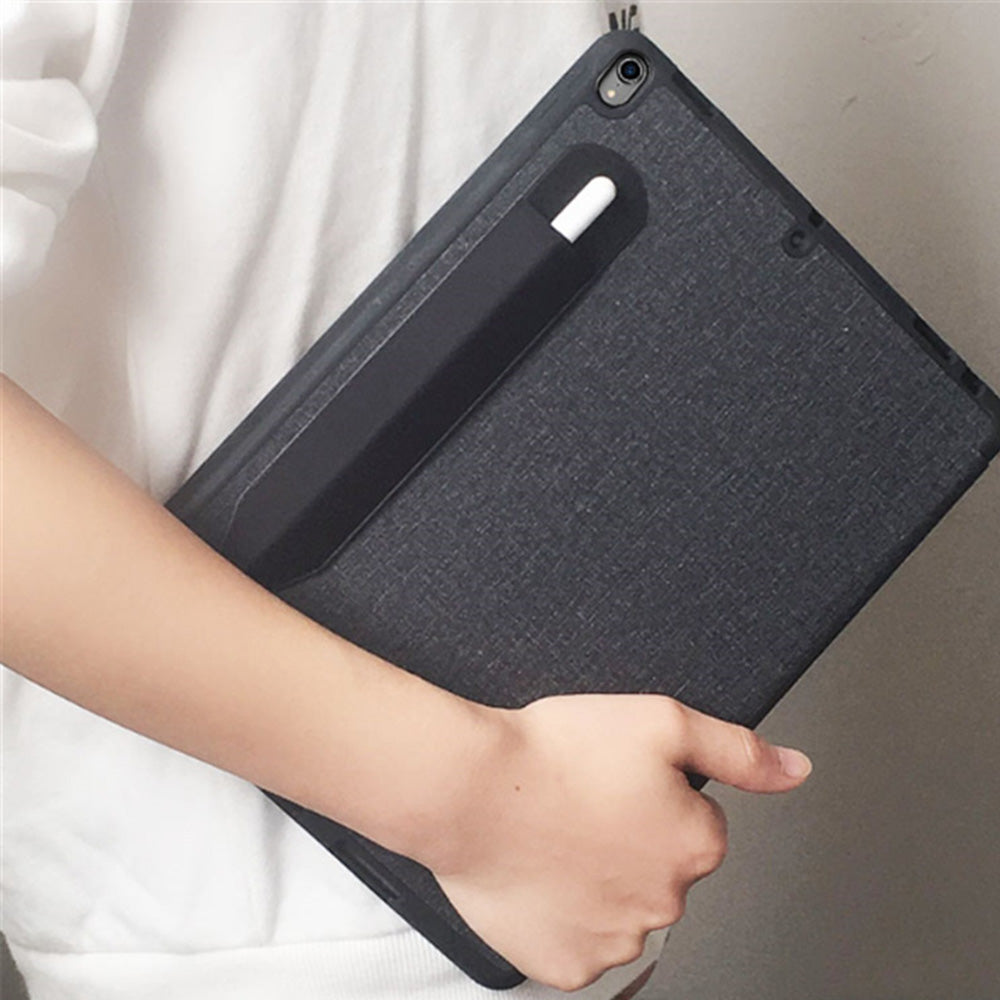 2Pcs Stylus Holder Adhesive Pen Sleeve for Apple Pencil Capacitive Pen-Black