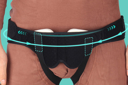 Men Hernia Support Belt Truss Brace for Inguinal Groin Support and Pain Relief