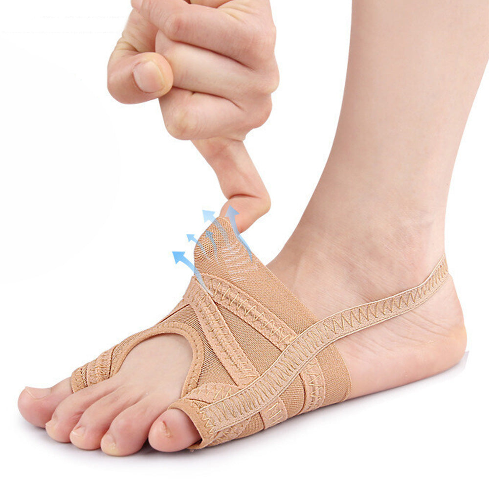 Mesh Bunion Corrector Adjustable Hallux Valgus Splint for Big Toe Alignment M