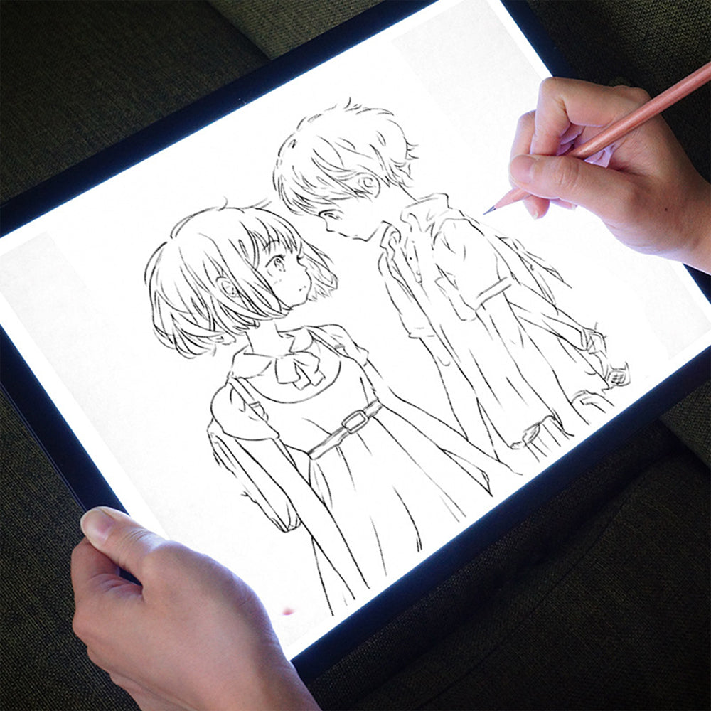 A3 LED Tracing Drawing Board LED Light Box Adjustable Brightness for Stencil Animation Tattoo Art Copy