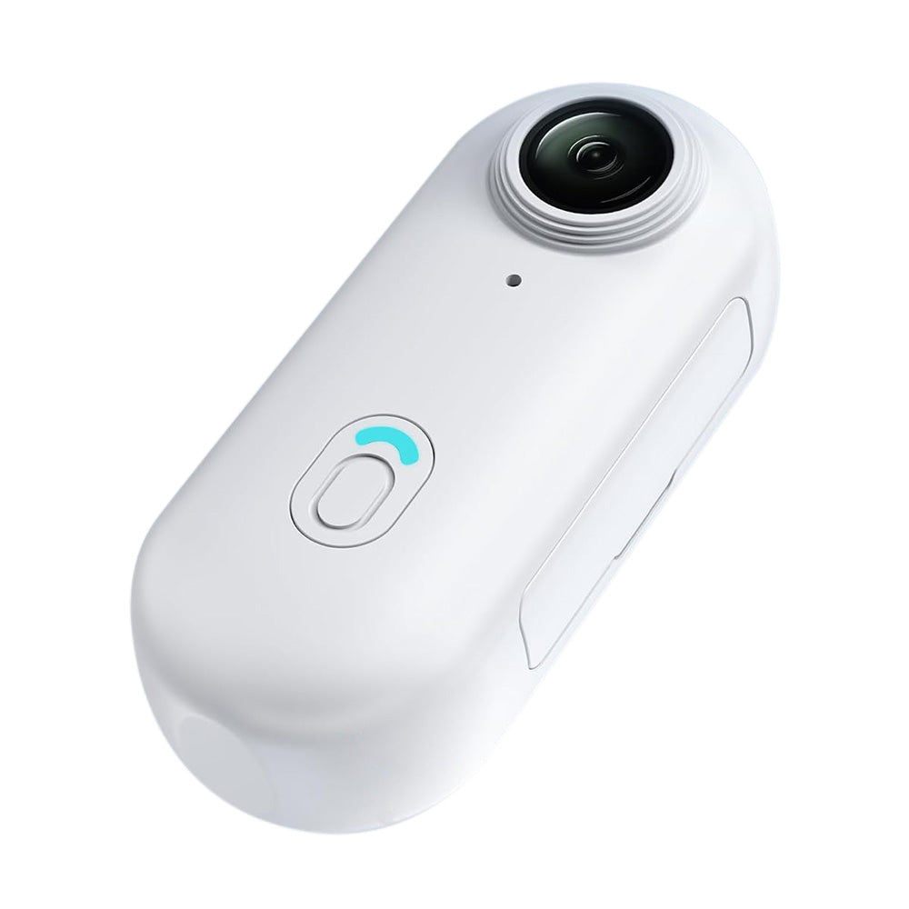 4K Mini Thumb Action Camera ââ‚?Portable Wearable Body Cam with Rotating Clip White