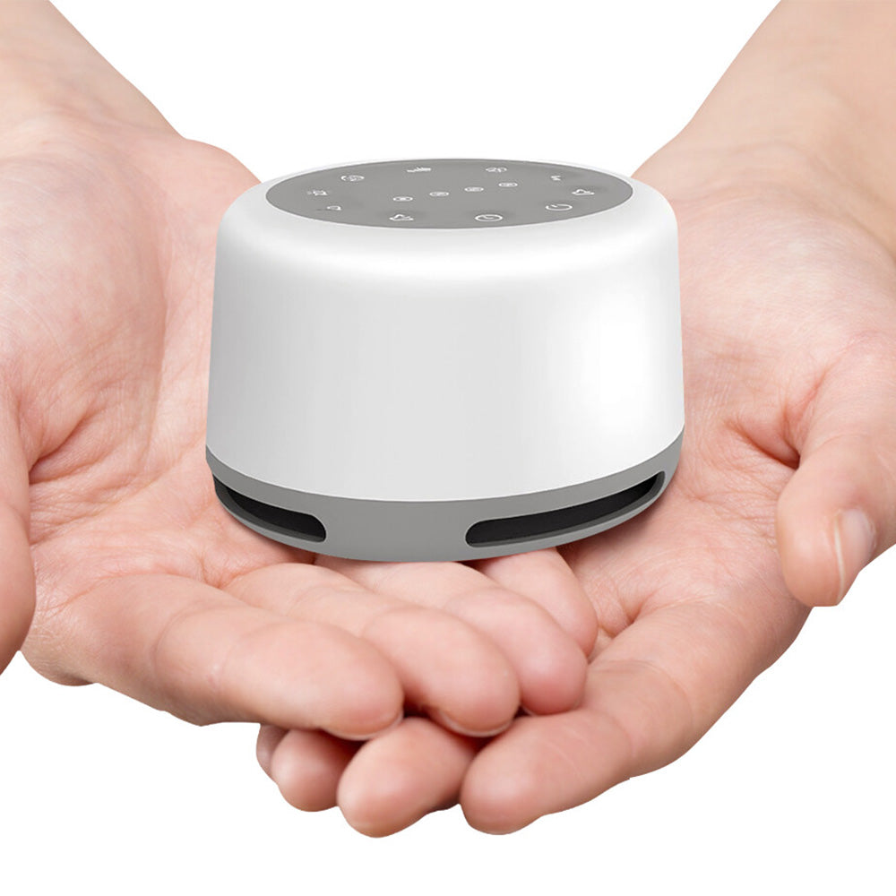 White Noise Smart Sleep Sound Machine with Night Light USB Rechargeable