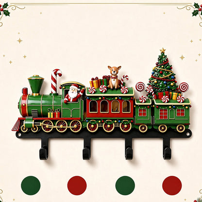 Christmas Wall Hanger Shelf Christmas Storage Rack with Light