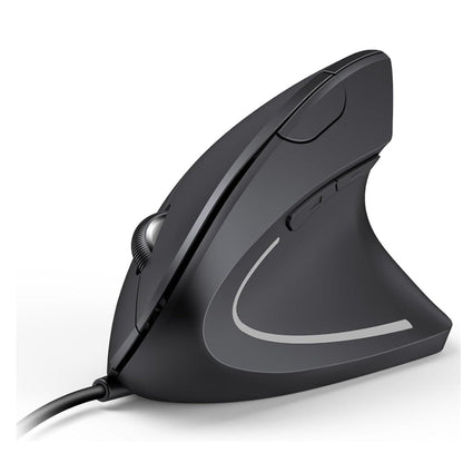 5-Button Ergonomic Mouse USB Wired Standing Gaming Mice Compatible with Laptop Computer