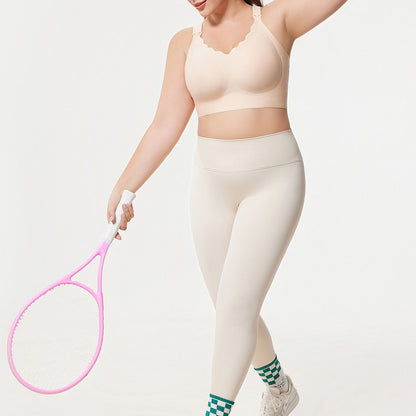 Seamless Bra for Women Adjustable Wirefree Bra-Nude