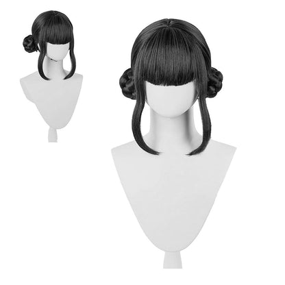 Kids Cosplay Wig for Girls Cartoon Role Play Costume & Halloween Party Gift Black