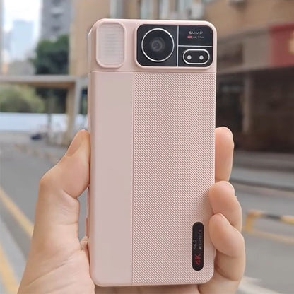 Digital Camera with 270 Degree Rotating Lens for Selfie Vlog -Pink