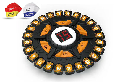 Alphabet Chess Board Game 15 Seconds And 36 Category Cards Family Games-Orange