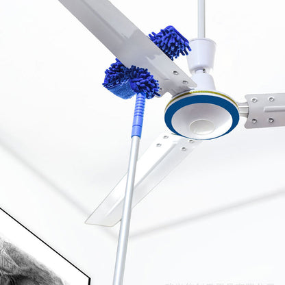 Flexible Duster Cleaning Brush with Detachable Handle Bendable Soft Ceiling Fan Cleaner
