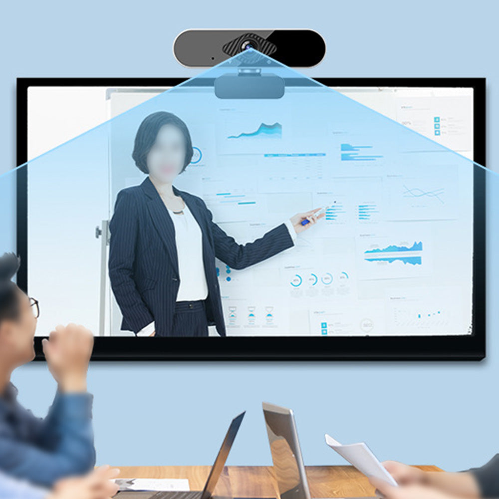 4K USB Webcam with Mic Full HD Computer Camera for Desktop and Laptop