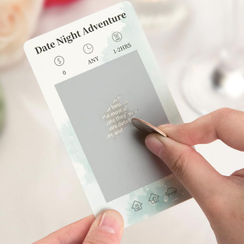 40 Ideas Card Games Date Night Adventure Scratch Off Card Board Game For Couples