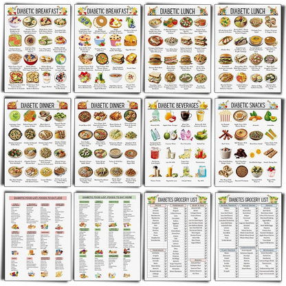Diabetic-Friendly Diet Chart Food List Weight Loss Diet for Senior and Beginner