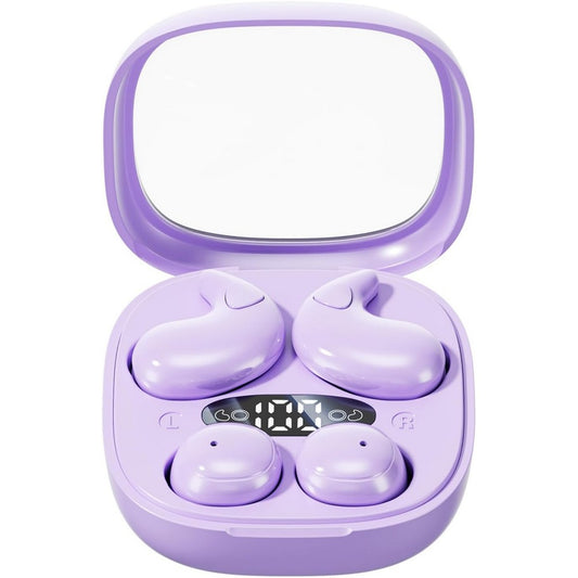2 in 1 Side Sleeper Bluetooth Earphones Invisible Sleep Headphones-Purple