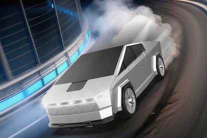 Transform Remote Control Cars Cyber Truck Remote Control Car with Light Effect-Tesla