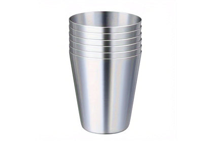 4 Pieces 30ml Stainless Steel Shot Cup Set with PU Carry Pouch