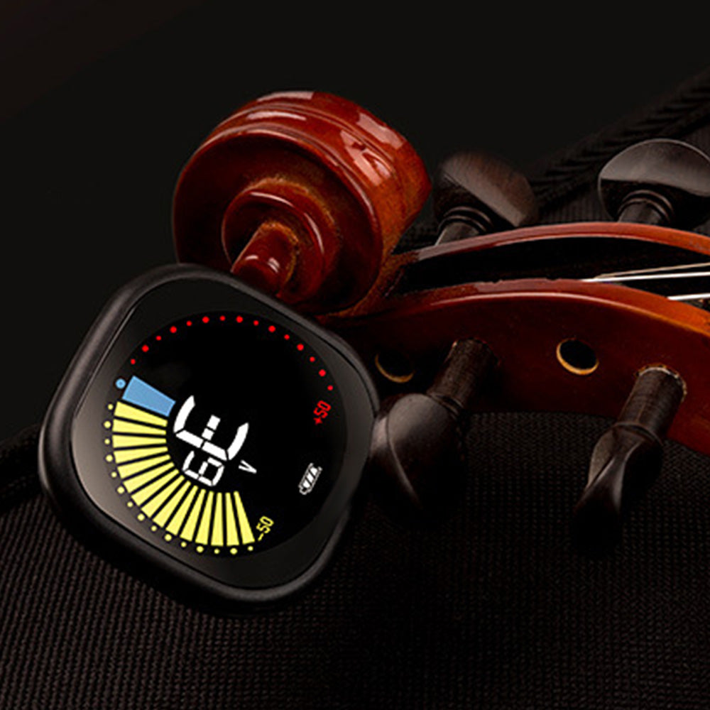 Rechargeable Automatic Clip-On Guitar Tuner for Guitar Violin and Ukulele