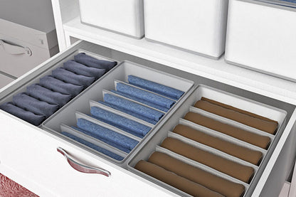 Organizer for Closet Extra Large 7 Grids with Handle
