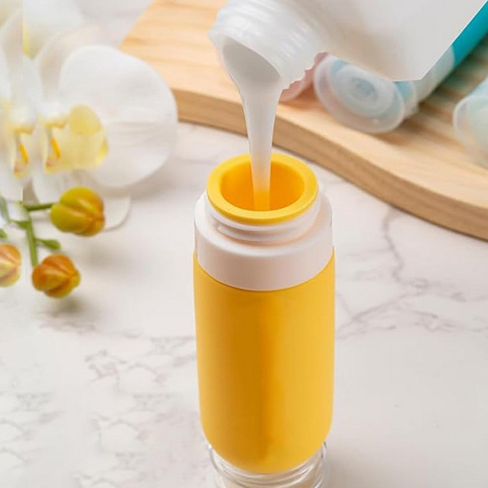 17Pcs Travel Bottles for Toiletries Silicone Travel Containers for Shampoo