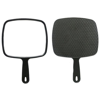 2Pcs Handheld Cosmetic Mirror with Handle Multi-Purpose Mirror Portable Vanity Mirror