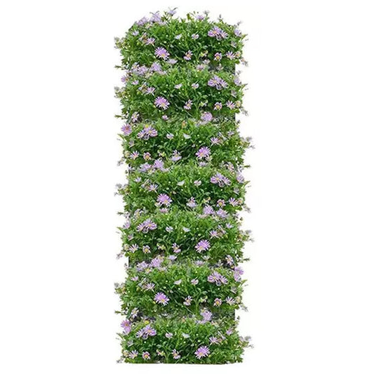 7 Pocket Wall Hanging Planting Bag Vertical Flower Grow Pouch Planter Garden-Black